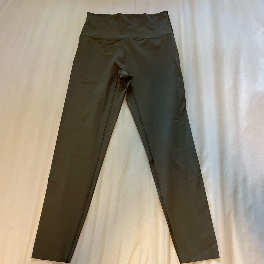 Aerie Green Leggings, Size Large, Worn, Good Condition!